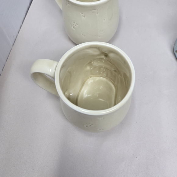 Vintage Otagirl Mrs Rabbit Ceramics 2 Tea Cups-Sugar Holder & Spoon Edith Coll. - Picture 7 of 15